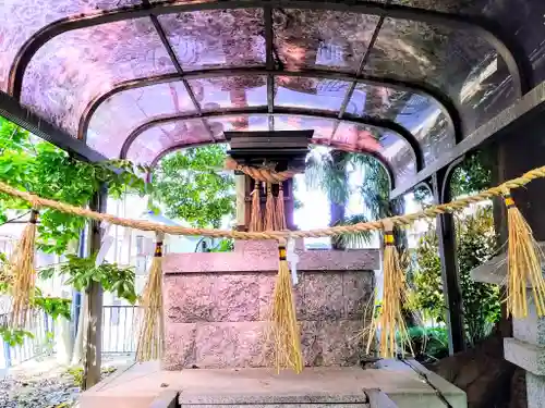 八劔社（安松八劔社）の末社・摂社