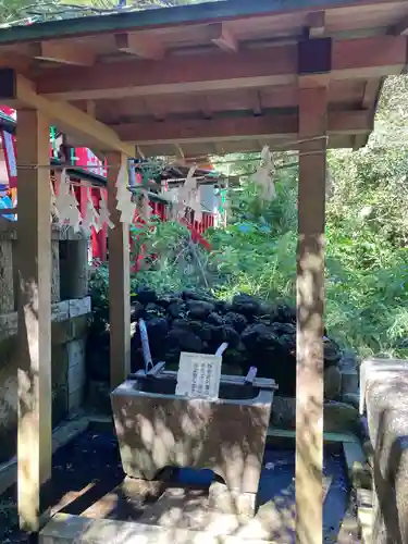 佐助稲荷神社の手水舎
