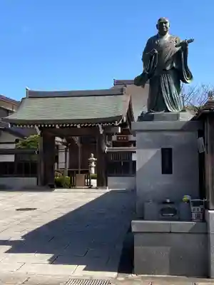 妙長寺の像