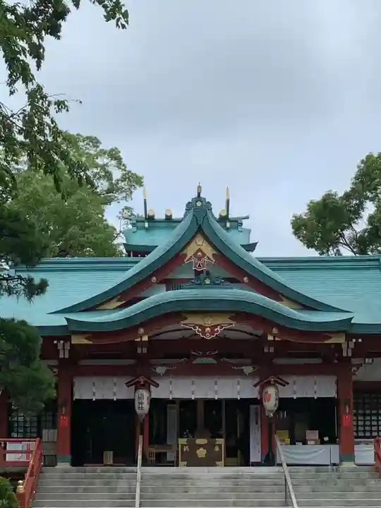 多摩川浅間神社の本殿・本堂