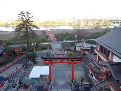 草戸稲荷神社の鳥居