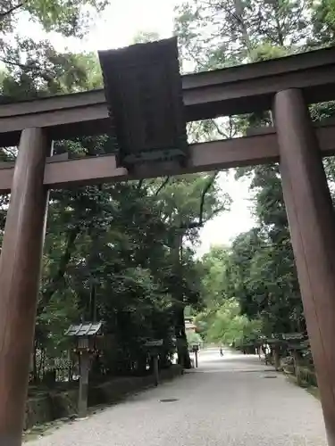 石上神宮の鳥居