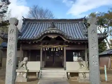 吉福八幡神社の本殿・本堂