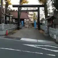 高円寺氷川神社の鳥居