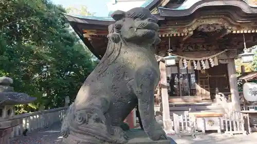 白旗神社の狛犬