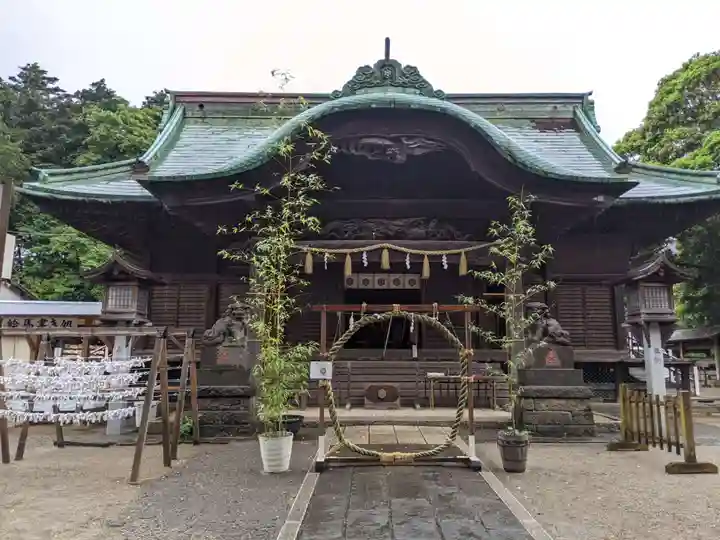 下総国三山 二宮神社の本殿・本堂