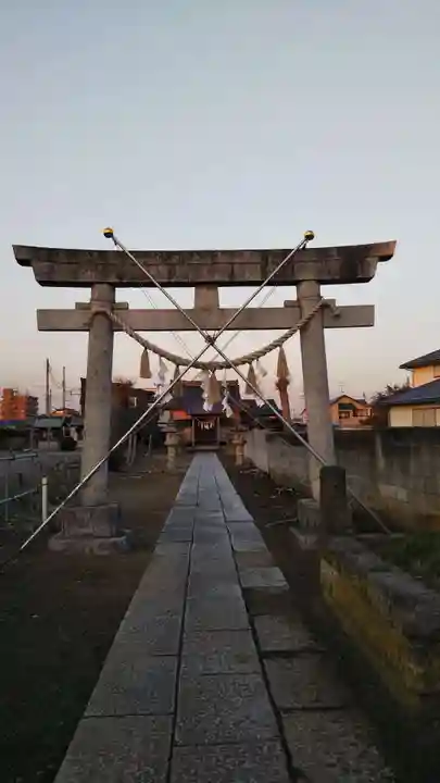 熊野神社の鳥居