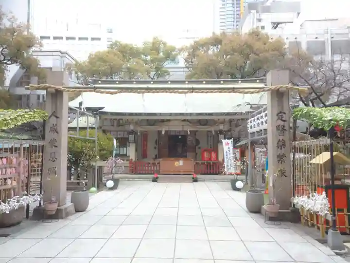 露天神社(お初天神)の本殿・本堂