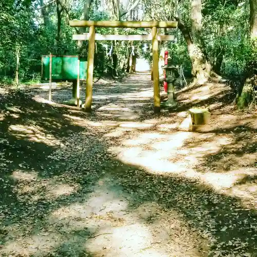 沼尾神社の鳥居