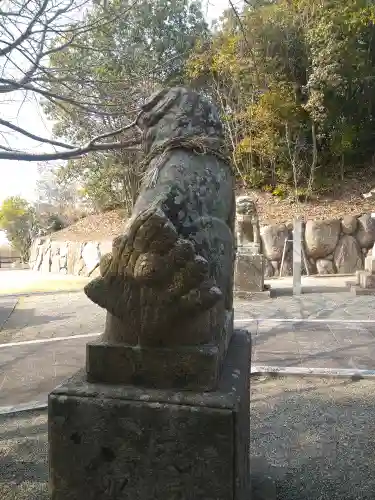 神前神社の狛犬