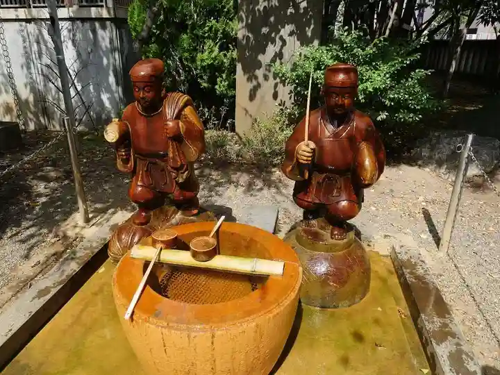 亀戸 香取神社の像