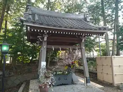 東海市熊野神社の手水舎