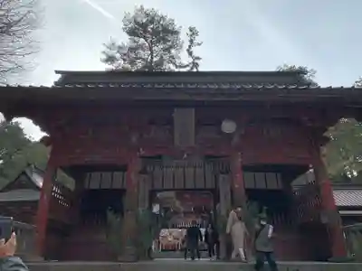 北口本宮冨士浅間神社の山門・神門