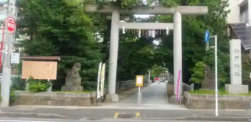 松戸神社の鳥居