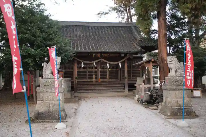 坂戸神社の本殿・本堂