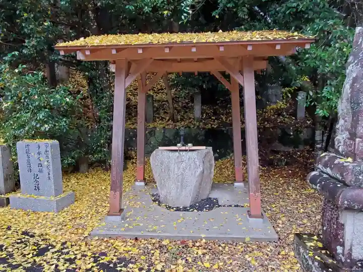 太歳神社の手水舎