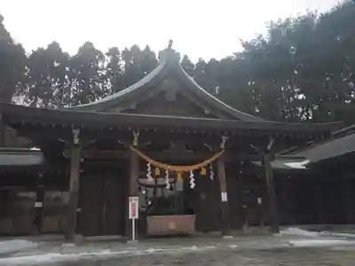 函館護國神社の本殿・本堂