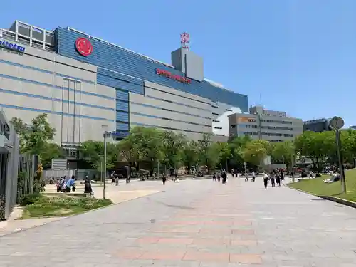 警固神社の景色