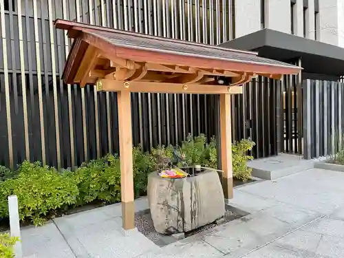 駒込妙義神社の手水舎