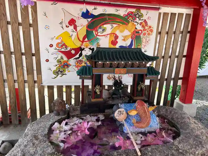 別小江神社の手水舎