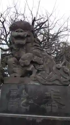 検見川神社の狛犬