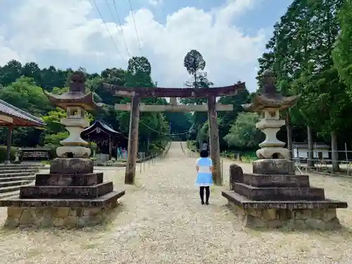 八幡神社（妻木）の鳥居