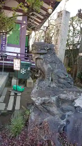 高木神社の狛犬