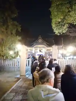 西野素盞嗚神社の初詣