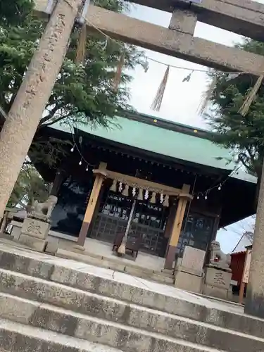 大歳神社の本殿