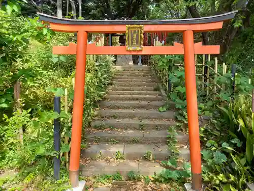 円山随身稲荷大明神の鳥居