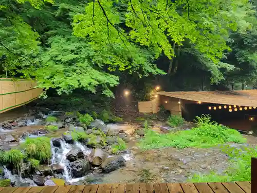 貴船神社の庭園