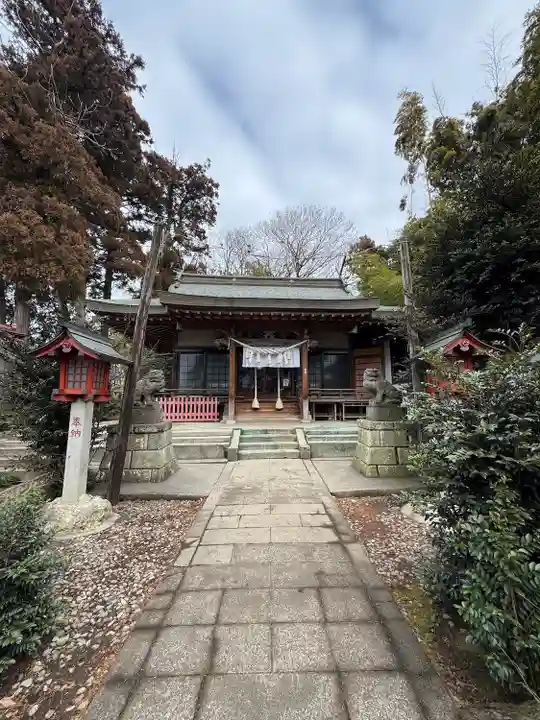 平出雷電神社の本殿・本堂