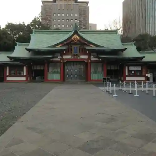 日枝神社の本殿・本堂