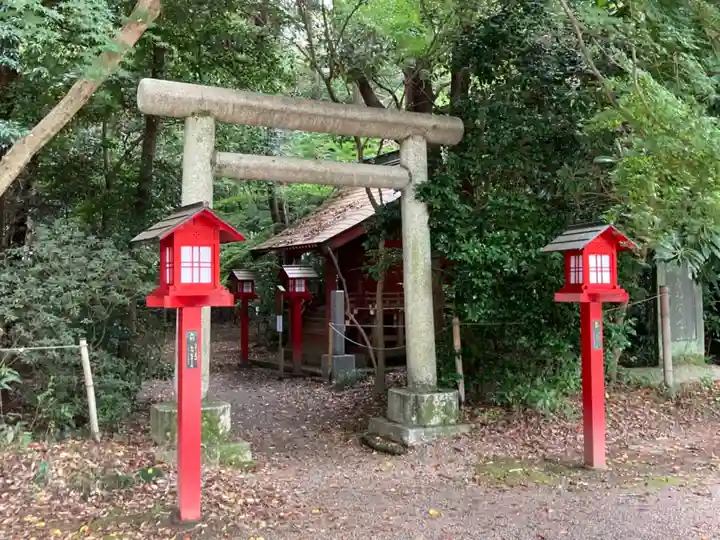 鷲宮神社の末社・摂社