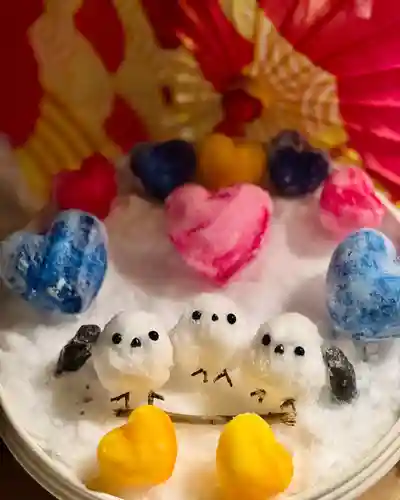 札幌諏訪神社の像