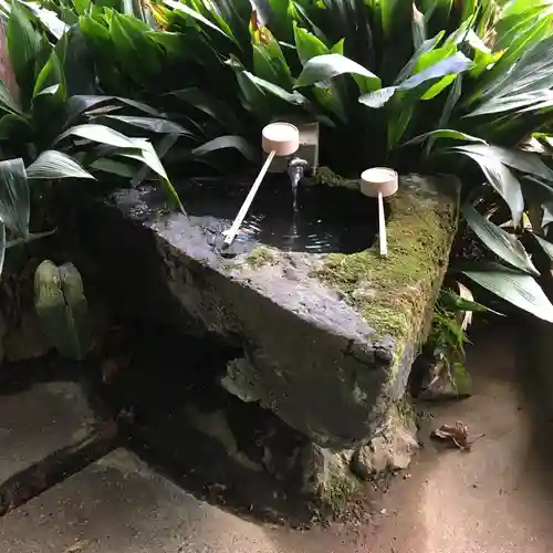 石神神社の手水