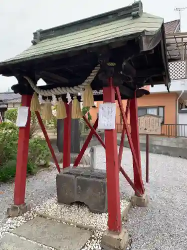 大野神社の手水