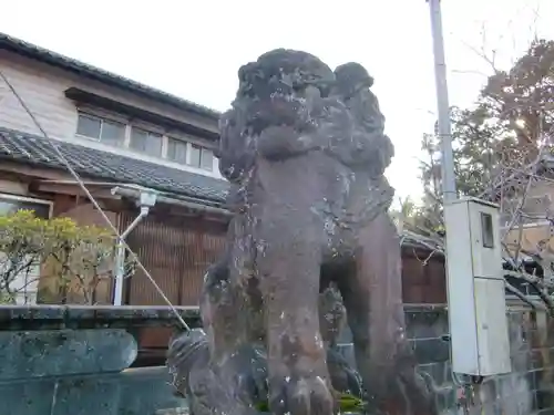 久留里神社の狛犬