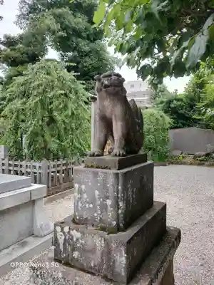 布多天神社の狛犬