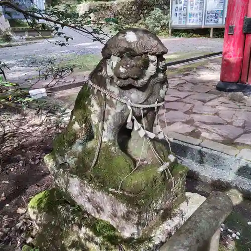 花園神社の狛犬