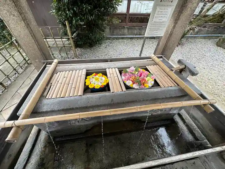 上野東照宮の手水舎