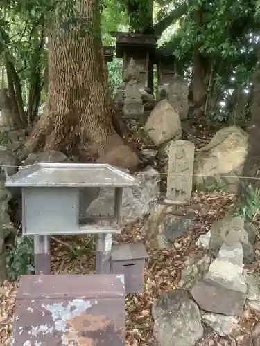 二ツ杁神明社の仏像