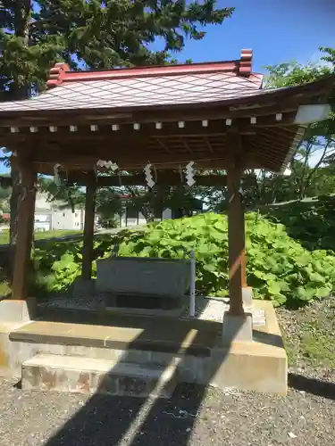 厚岸神社の手水