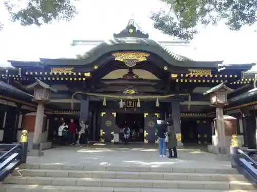 穴八幡宮の本殿・本堂