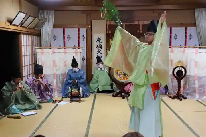 鹿島大神宮の神楽