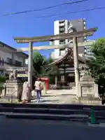 三輪神社の鳥居
