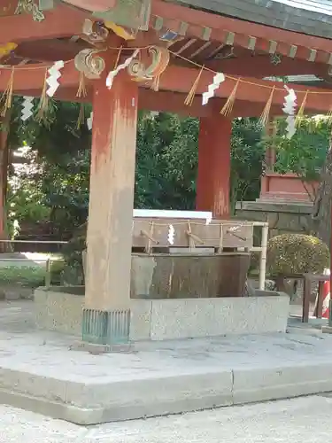 志波彦神社・鹽竈神社の手水舎
