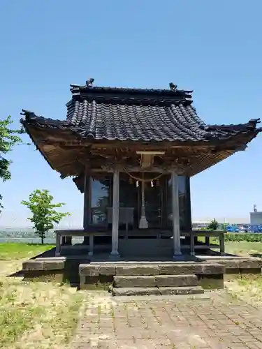 五位荘神社の本殿