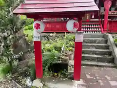 鹿角八坂神社の手水