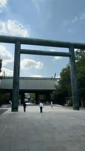靖國神社の鳥居